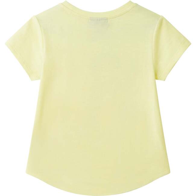 Girls Emroidered Tee, Rainbow Love