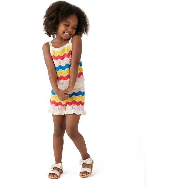 Girls Crochet Set, Sunshine - Mixed Apparel Set - 4