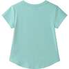 Girls Emroidered Tee, Sparkle Bloom - T-Shirts - 5