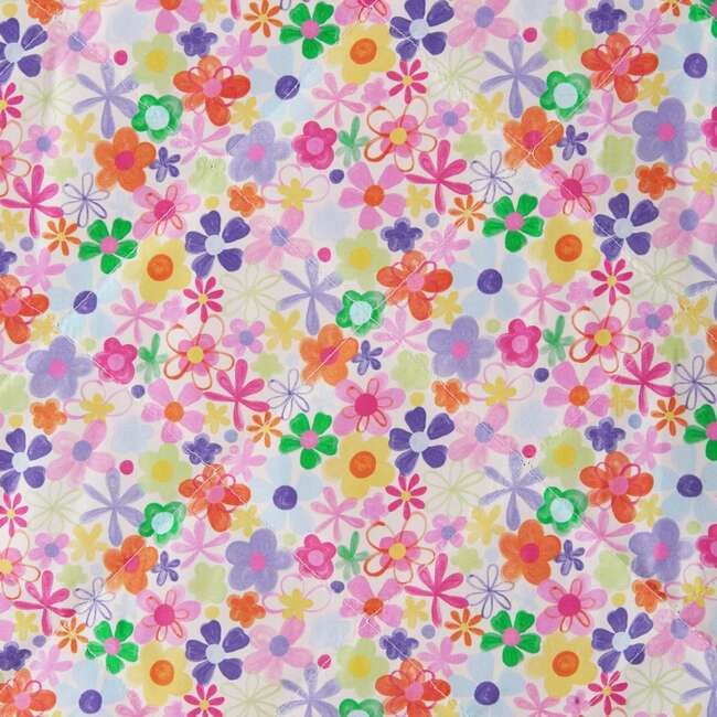 Girls Cream Bomber, Floral Print - Jackets - 6