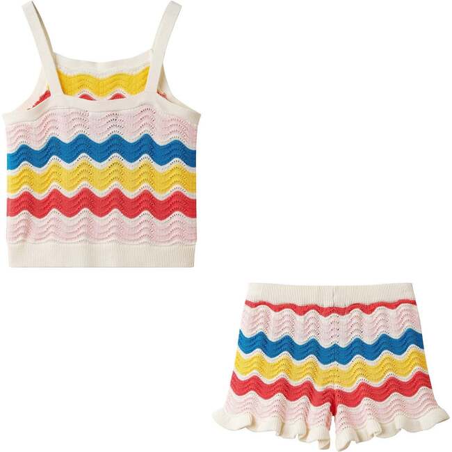 Girls Crochet Set, Sunshine - Mixed Apparel Set - 6