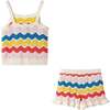 Girls Crochet Set, Sunshine - Mixed Apparel Set - 6