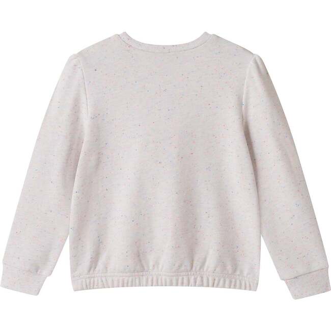 Girls Chenille Floral Sweatshirt & Tulle Tank Dress Set, Aqua - Mixed Apparel Set - 10