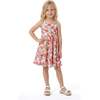 Girls All Jersey Dress, Watermelon & Rainbows - Dresses - 2