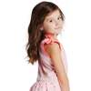 Girls Bubble Dress, Watermelon Rainbow Print - Dresses - 3