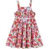 Girls All Jersey Dress, Watermelon & Rainbows - Dresses - 5