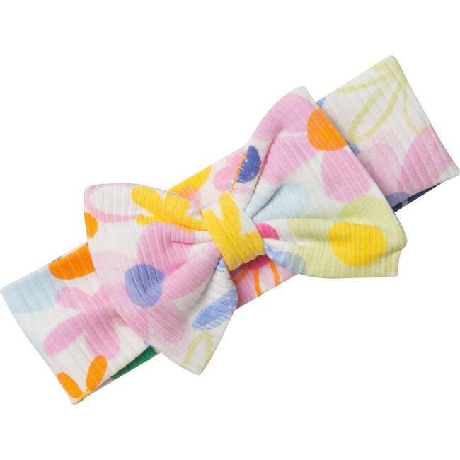 Infant Girls Floral Printed Romper, Retro Bloom - Rompers - 3