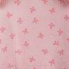 Infant Girls Knit Seersucker Top & Pant Set, Pink Bow Print - Mixed Apparel Set - 5 - thumbnail