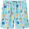 Boys Synthetic Viscose Matching Set, Aqua beach - Mixed Apparel Set - 7