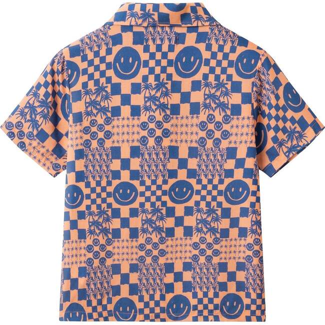 Boys Synthetic Viscose Matching Set, Geometric Smiley - Mixed Apparel Set - 7