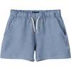 Boys Stretch Seersucker Shorts, Navy Stripe - Shorts - 1 - thumbnail