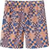 Boys Synthetic Viscose Matching Set, Geometric Smiley - Mixed Apparel Set - 8