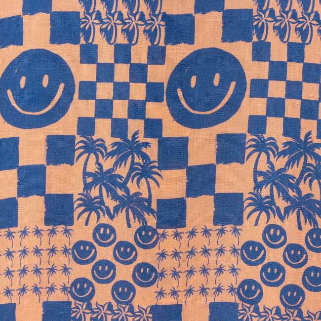 Boys Synthetic Viscose Matching Set, Geometric Smiley - Mixed Apparel Set - 9