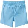 Boys Stretch Twill Shorts, Sky Blue - Shorts - 4 - thumbnail
