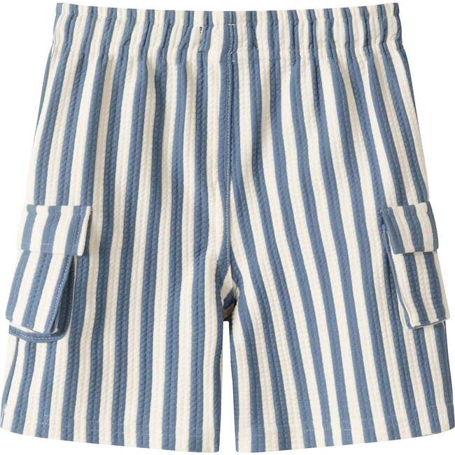 Boys Short Sleeve Tee & Quilted Short Set, Summer Shades - Mixed Apparel Set - 4