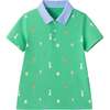 Boys Knit Polo & Short Set, Bunny Toss - Mixed Apparel Set - 3