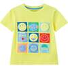 Boys Graphic Tee, Smiley Pop Art - T-Shirts - 1 - thumbnail