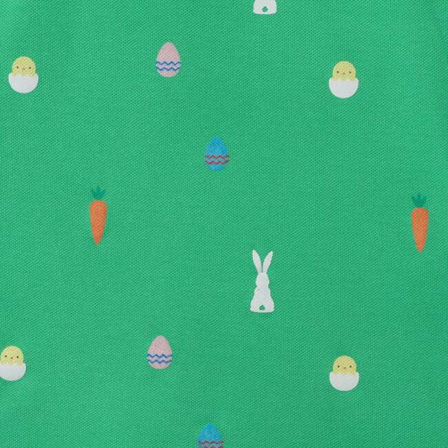 Boys Knit Polo & Short Set, Bunny Toss - Mixed Apparel Set - 7