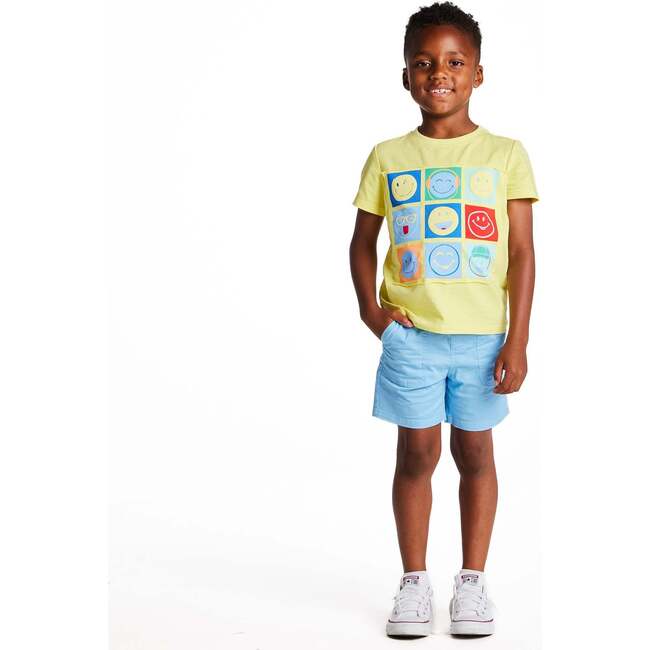 Boys Graphic Tee, Smiley Pop Art
