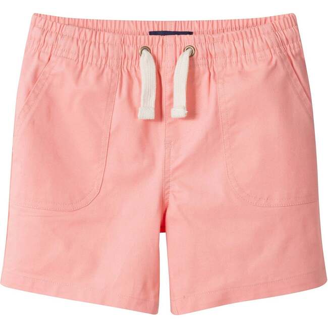 Boys Coral Twill Shorts, Coral Twill