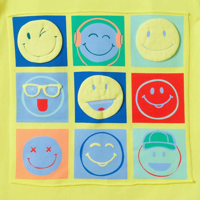 Boys Graphic Tee, Smiley Pop Art - T-Shirts - 5