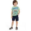Boys Graphic Tee, Speed Boat - T-Shirts - 4