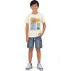 Big Kid Boys Graphic Tee, White Palm Tree - T-Shirts - 2