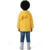 Boys Dog Applique Raincoat, Yellow - Raincoats - 3 - thumbnail