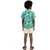 Big Kid Boys Short Sleeve Polo, Sunset Tropics - Polo Shirts - 3