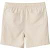 Boys Beige Textured Linen Shorts, Beige - Shorts - 4 - thumbnail