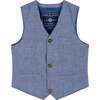 Boys (2-3) Seersucker Vest Suit Set, Blue & Pink - Mixed Apparel Set - 5