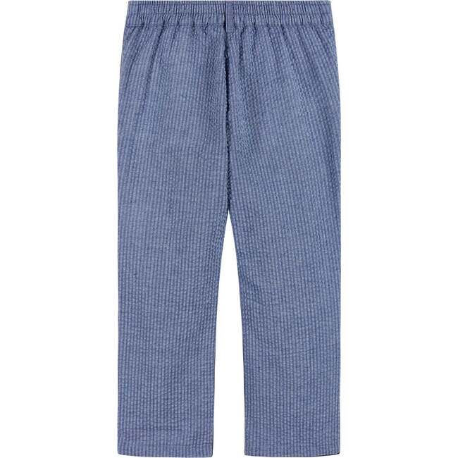 Boys (2-3) Seersucker Vest Suit Set, Blue & Pink - Mixed Apparel Set - 9