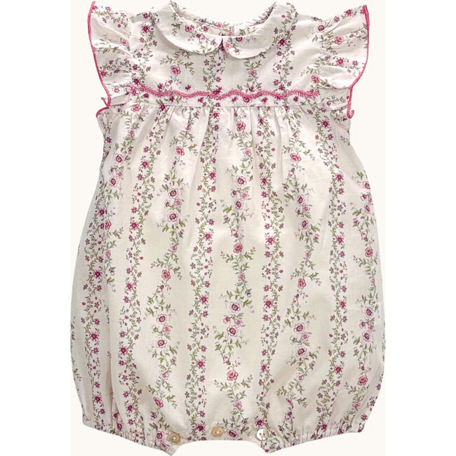 Romper Gilda Hand-smocked roses farandole