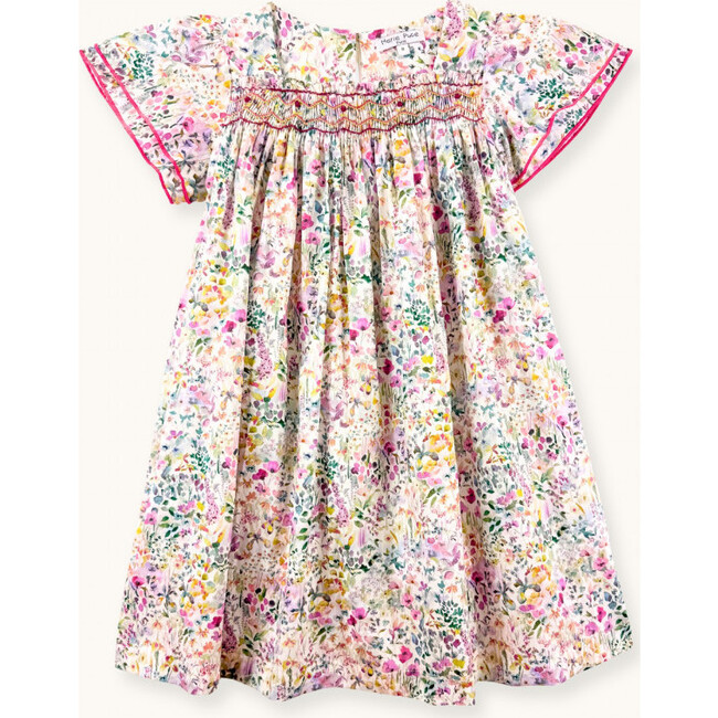 dress Ornella hand-smocked in Liberty Felda