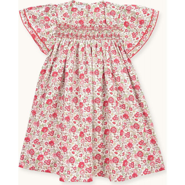 dress Ornella hand-smocked in Liberty Felicite