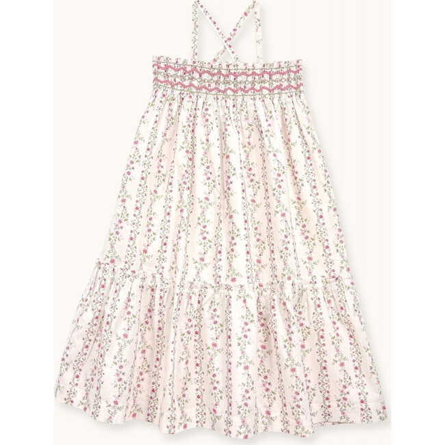 Dress Diva hand-smocked roses farandole
