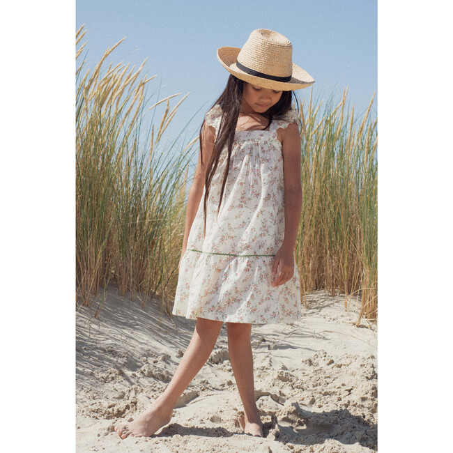 Dress Sally, Plumetis roses bouquet - Dresses - 3