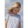 Dress Cherry Hand-smocked primrose blue - Dresses - 2