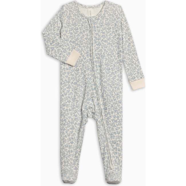Peyton Zipper Sleeper, Narelle Floral / Ivory + Sea