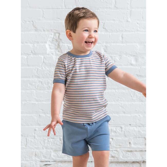 Andy Ringer Tee, Voyage Stripe / Sea + Ridge