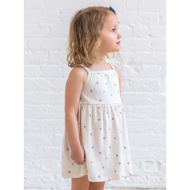 Belle Pointelle Tank Dress, Maris Floral / Ivory + Sea