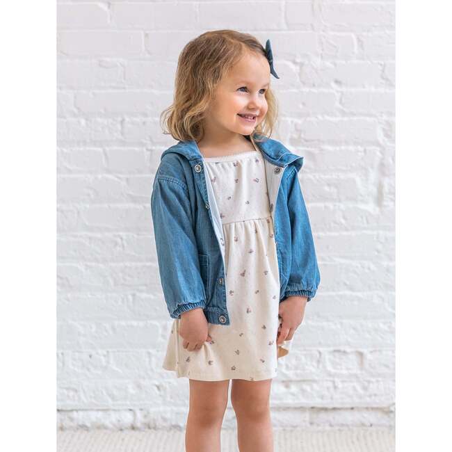 Belle Pointelle Tank Dress, Maris Floral / Ivory + Sea - Dresses - 3