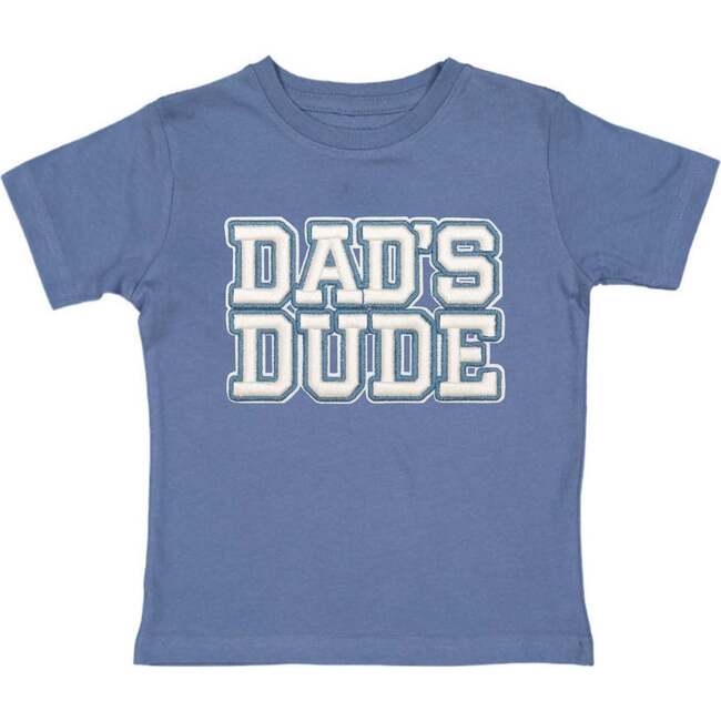 Dad's Dude Patch Short Sleeve T-Shirt, Indigo