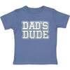 Dad's Dude Patch Short Sleeve T-Shirt, Indigo - T-Shirts - 1 - thumbnail