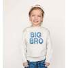 Big Bro Embroidered Patch Sweatshirt, Natural Heather - Sweatshirts - 2