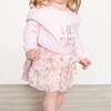 Lil Sis Embroidered Patch Long Sleeve Romper, Ballet - Rompers - 3 - thumbnail