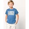 Dad's Dude Patch Short Sleeve T-Shirt, Indigo - T-Shirts - 2