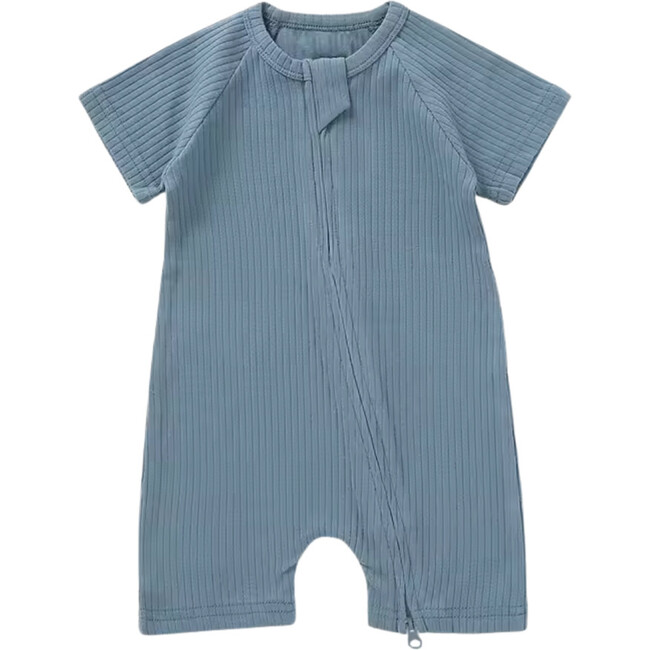 Organic Coastal Day Romper, Harbor