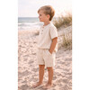 Organic Beach Bum Set, Natural - Mixed Apparel Set - 2 - thumbnail
