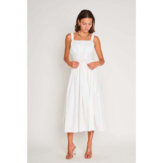 Stella Dress, White - Dresses - 2